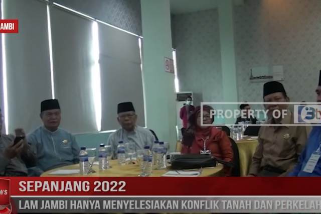 SEPANJANG TAHUN 2022, LAM JAMBI HANYA MENYELESIAKAN KONFLIK TANAH DAN PERKELAHIAN