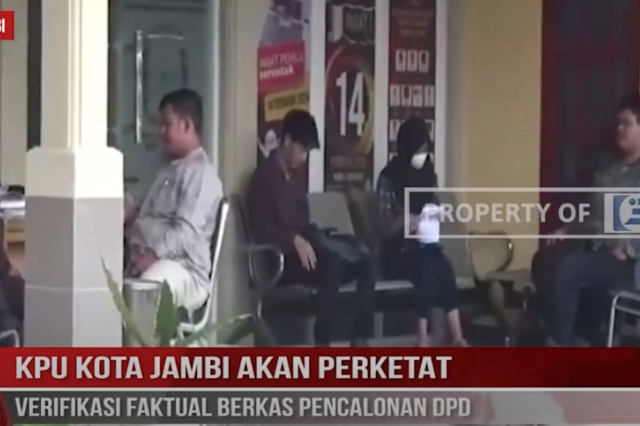 KPU KOTA JAMBI AKAN PERKETAT VERIFIKASI FAKTUAL BERKAS PENCALONAN DPD