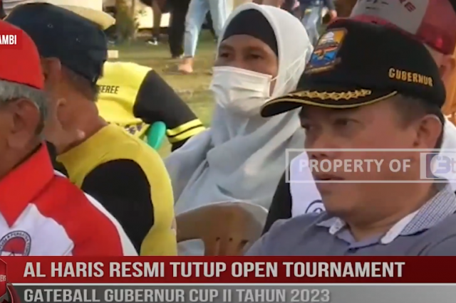 AL HARIS RESMI TUTUP OPEN TOURNAMENT GATEBALL GUBERNUR CUP II TAHUN 2023