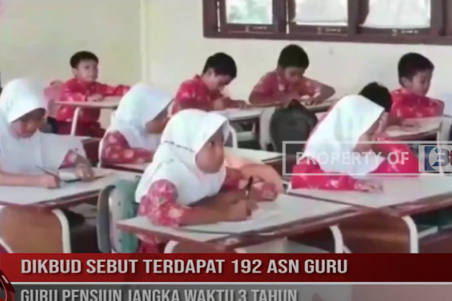 DIKBUD SEBUT TERDAPAT 192 ASN GURU PENSIUN JANGKA WAKTU 3 TAHUN