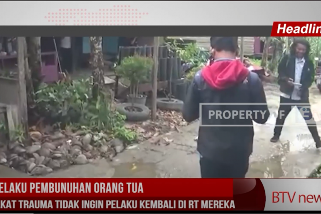 PASCA PELAKU PEMBUNUHAN ORANG TUA, MASYARAKAT TRAUMA TIDAK INGIN PELAKU KEMBALI DI RT MEREKA