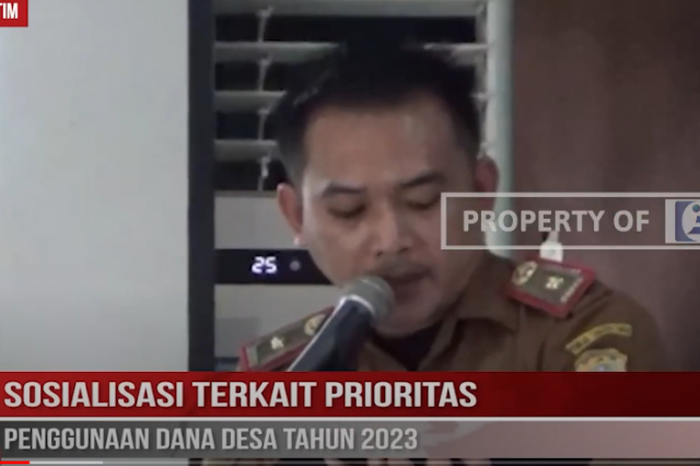 SOSIALISASI TERKAIT PRIORITAS PENGGUNAAN DANA DESA TAHUN 2023