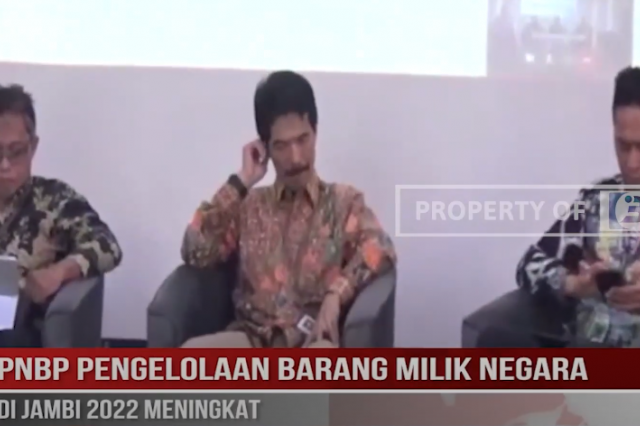 PNBP PENGELOLAAN BARANG MILIK NEGARA DI JAMBI 2022 MENINGKAT