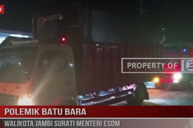 POLEMIK BATU BARA, WALIKOTA JAMBI SURATI MENTERI ESDM