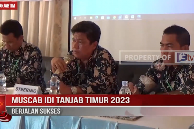 MUSCAB IDI TANJAB TIMUR 2023 BERJALAN SUKSES