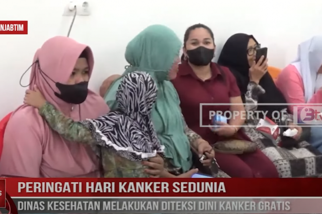 PERINGATI HARI KANKER SEDUNIA, DINAS KESEHATAN MELAKUKAN DITEKSI DINI KANKER GRATIS