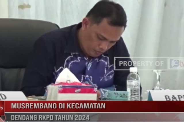 MUSREMBANG DI KECAMATAN DENDANG RKPD TAHUN 2024