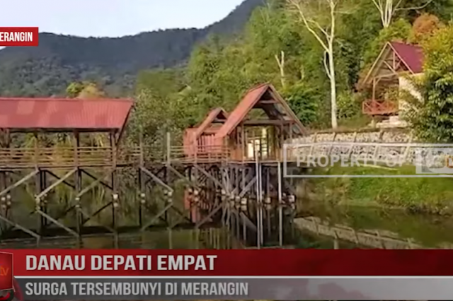 DANAU DEPATI EMPAT, SURGA TERSEMBUNYI DI MERANGIN