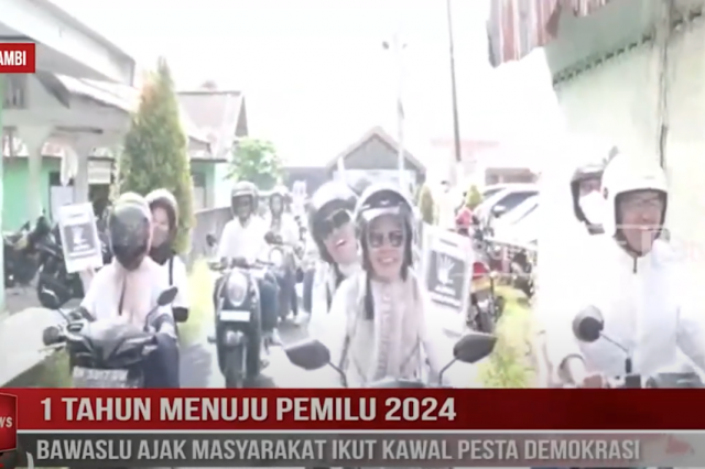 1 TAHUN MENUJU PEMILU 2024, BAWASLU AJAK MASYARAKAT IKUT KAWAL PESTA DEMOKRASI