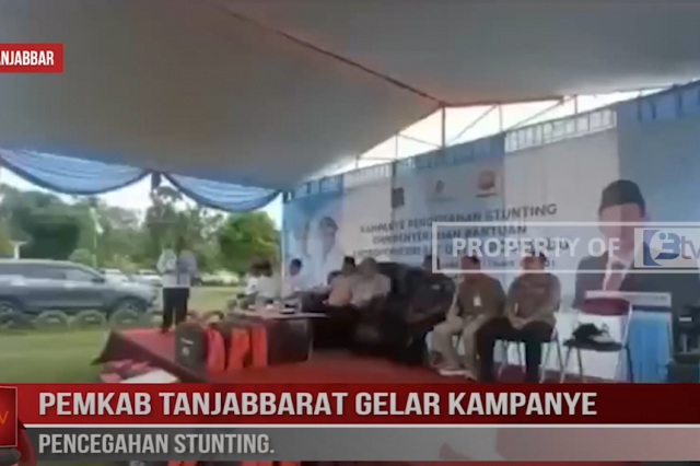 PEMKAB TANJABBARAT GELAR KAMPANYE PENCEGAHAN STUNTING