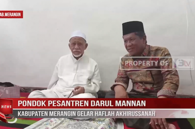 PONDOK PESANTREN DARUL MANNAN KABUPATEN MERANGIN GELAR HAFLAH AKHIRUSSANAH