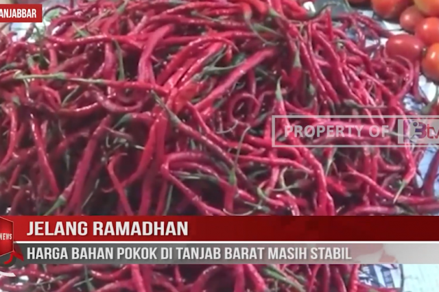 JELANG RAMADHAN, HARGA BAHAN POKOK DI TANJAB BARAT MASIH STABIL