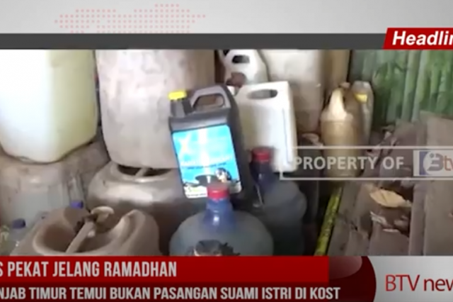 GELAR OPS PEKAT JELANG RAMADHAN,POLRES TANJAB TIMUR TEMUI BUKAN PASANGAN SUAMI ISTRI DI KOST