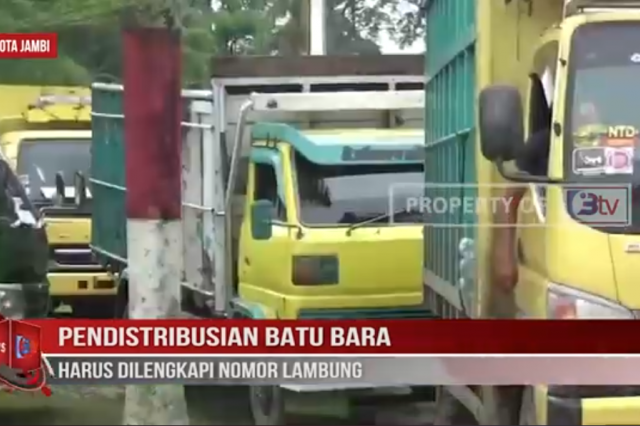 PENDISTRIBUSIAN BATU BARA HARUS DILENGKAPI NOMOR LAMBUNG