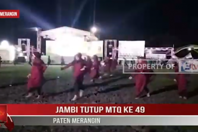 GUBERNUR JAMBI TUTUP MTQ KE 49 TINGKAT KABUPATEN MERANGIN