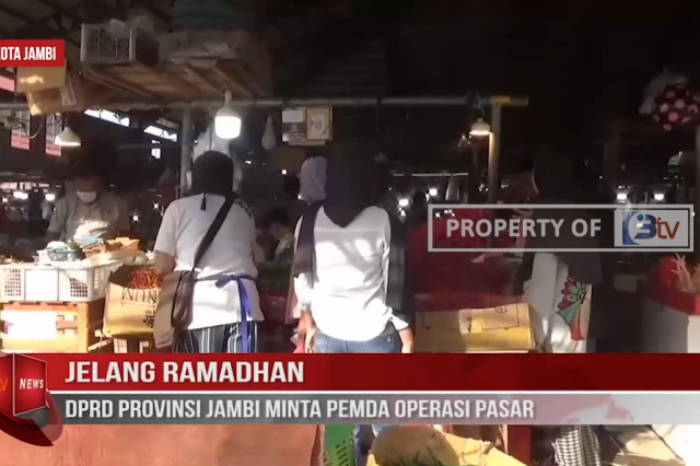 JELANG RAMADHAN,DPRD PROVINSI JAMBI MINTA PEMDA OPERASI PASAR