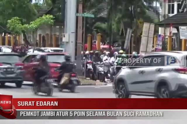 SURAT EDARAN,PEMKOT JAMBI ATUR 5 POIN SELAMA BULAN SUCI RAMADHAN