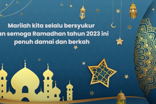 ir. Agus Rizal kepala disbun jambi Mengucapkan selamat menunaikan puasa Ramadhan 1444h 2023