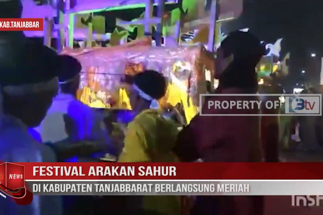 FESTIVAL ARAKAN SAHUR DI KABUPATEN TANJABBARAT BERLANGSUNG MERIAH