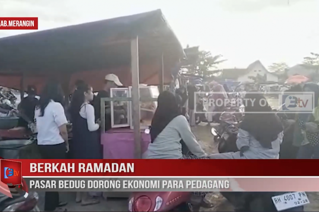 BERKAH RAMADAN,PASAR BEDUG DORONG EKONOMI PARA PEDAGANG