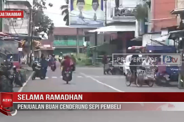 SELAMA RAMADHAN,PENJUALAN BUAH CENDERUNG SEPI PEMBELI