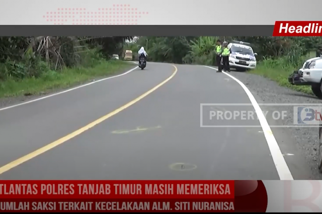 SATLANTAS POLRES TANJAB TIMUR MASIH MEMERIKSA SEJUMLAH SAKSI TERKAIT KECELAKAAN ALM. SITI NURANISA