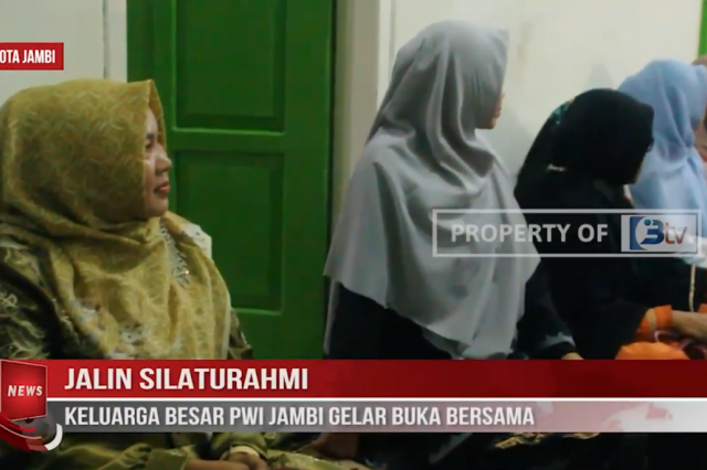 JALIN SILATURAHMI, KELUARGA BESAR PWI JAMBI GELAR BUKA BERSAMA