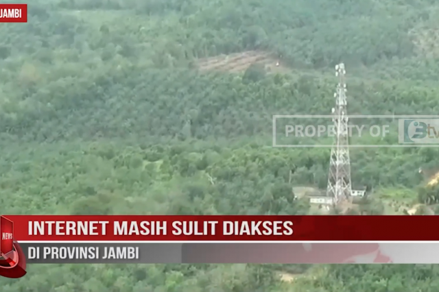 INTERNET MASIH SULIT DIAKSES DI PROVINSI JAMBI