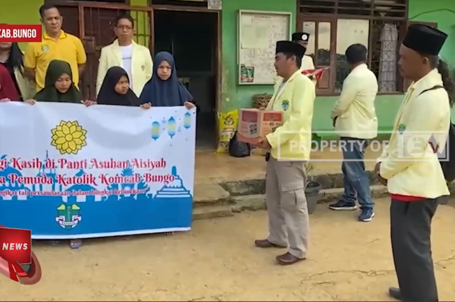 PEMUDA KATOLIK KOMISARIAT KOMCAB KABUPATEN BUNGO JAMBI GELAR GIAT SOSIAL