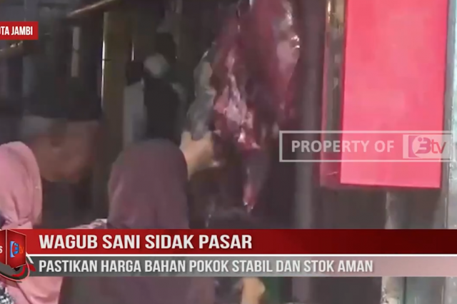 WAGUB SANI SIDAK PASAR, PASTIKAN HARGA BAHAN POKOK STABIL DAN STOK AMAN