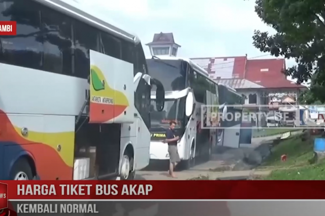 HARGA TIKET BUS AKAP KEMBALI NORMAL