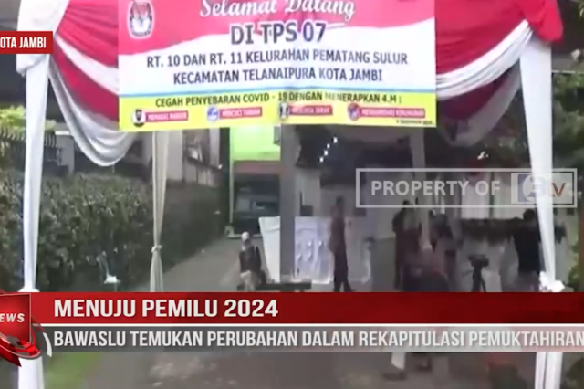 MENUJU PEMILU 2024,BAWASLU TEMUKAN PERUBAHAN DALAM REKAPITULASI PEMUKTAHIRAN DPS