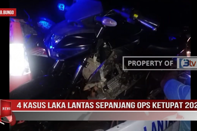 4 KASUS LAKA LANTAS SEPANJANG OPS KETUPAT 2023