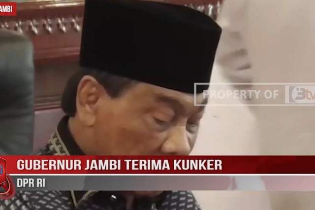 GUBERNUR JAMBI TERIMA KUNKER DPR RI