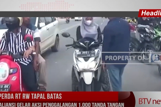 MENOLAK PERDA RT RW TAPAL BATAS,GABUNGAN ALIANSI GELAR AKSI PENGGALANGAN 1000 TANDA TANGAN