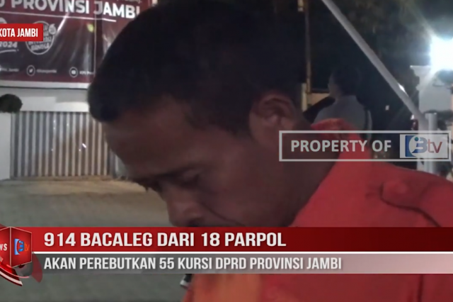 914 BACALEG DARI 18 PARPOL AKAN PEREBUTKAN 55 KURSI DPRD PROVINSI JAMBI