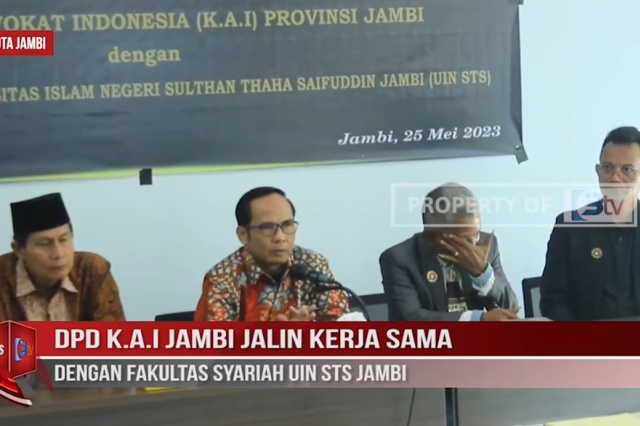 DPD K A I JAMBI JALIN KERJA SAMA DENGAN FAKULTAS SYARIAH UIN STS JAMBI