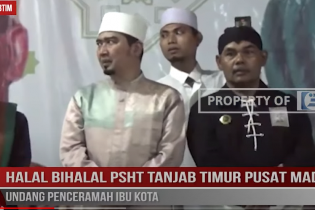 HALAL BIHALAL PSHT TANJAB TIMUR PUSAT MADIUN UNDANG PENCERAMAH IBU KOTA