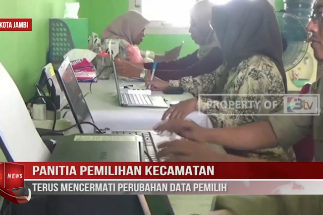 PANITIA PEMILIHAN KECAMATAN TERUS MENCERMATI PERUBAHAN DATA PEMILIH