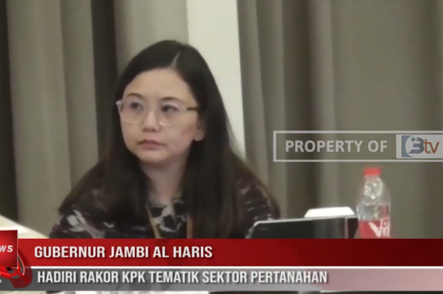 GUBERNUR JAMBI AL HARIS HADIRI RAKOR KPK TEMATIK SEKTOR PERTANAHAN