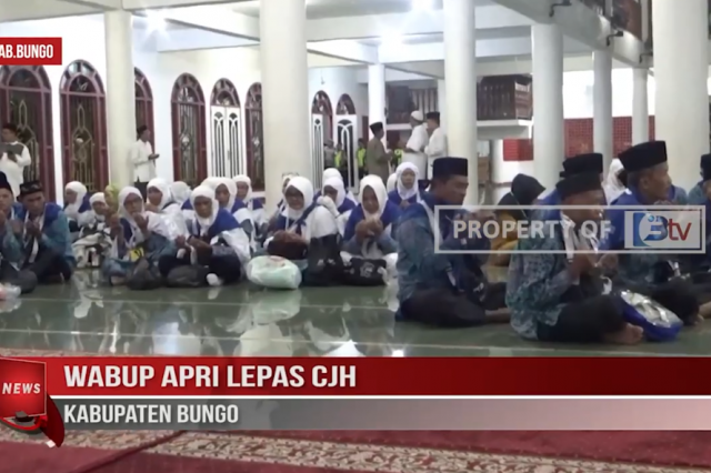 WABUP APRI LEPAS CJH KABUPATEN BUNGO