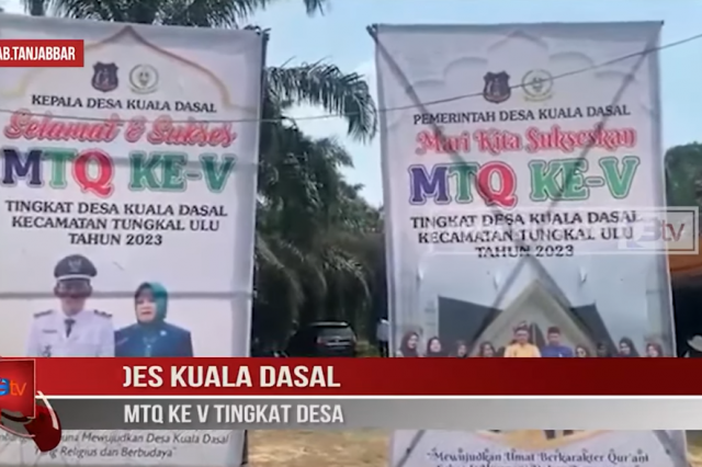 PEMDES KUALA DASAL GELAR MTQ KE V TINGKAT DESA