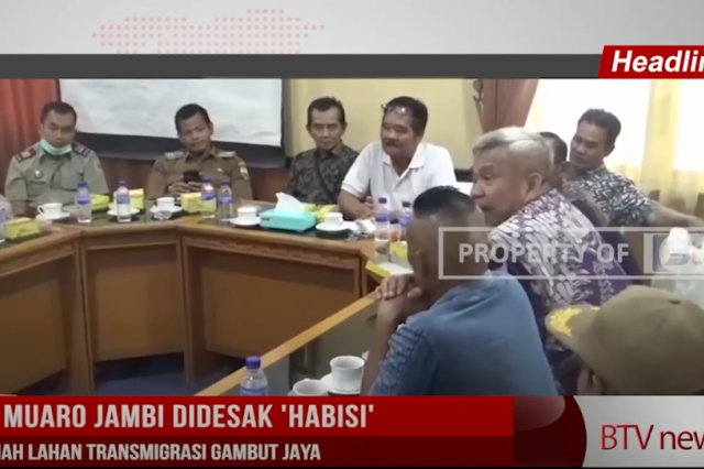 KEJARI MUARO JAMBI DIDESAK 'HABISI' MAFIA TANAH LAHAN TRANSMIGRASI GAMBUT JAYA