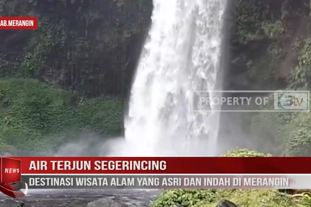 AIR TERJUN SEGERINCING,DESTINASI WISATA ALAM YANG ASRI DAN INDAH DI MERANGIN