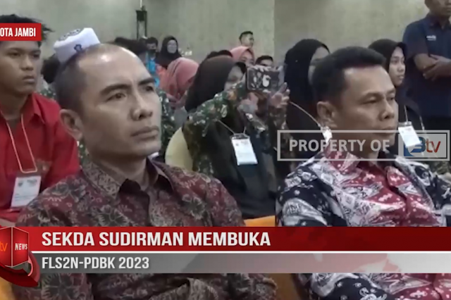 SEKDA SUDIRMAN MEMBUKA FLS2N PDBK 2023