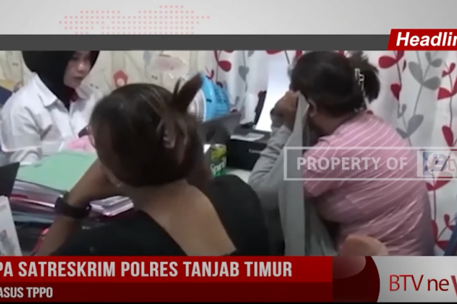 UNIT PPA SATRESKRIM POLRES TANJAB TIMUR UNGKAP KASUS TPPO