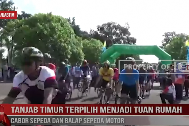 TANJAB TIMUR TERPILIH MENJADI TUAN RUMAH CABOR SEPEDA DAN BALAP SEPEDA MOTOR