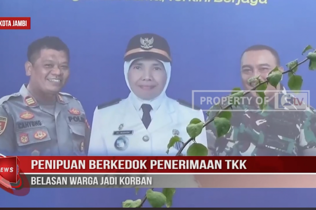 PENIPUAN BERKEDOK PENERIMAAN TKK,BELASAN WARGA JADI KORBAN