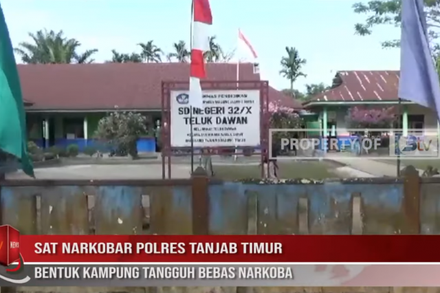 SAT NARKOBA POLRES TANJAB TIMUR BENTUK KAMPUNG TANGGUH BEBAS NARKOBA