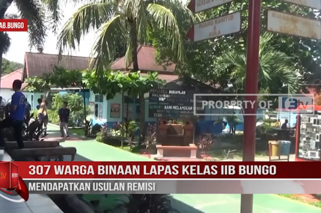 307 WARGA BINAAN LAPAS KELAS IIB BUNGO MENDAPATKAN USULAN REMISI